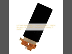 Module AMOLED flexible de 6,67 pouces, résolution 1080(L) x 2400(H), interface MIPI 40 broches, circuit intégré d'entraînement 800C/D RM692E5