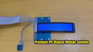 Écran Oled flexible de 4,01 pouces, 192 x 960 points