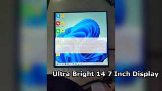14 Module d'affichage LCD TFT 1080P haute luminosité de 7 pouces