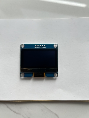 1.54  Inch PMOLED Display Module with PCBA  128X64 Resolution  120c/d  IIC interface