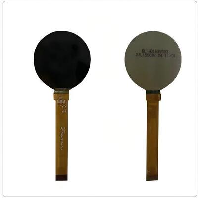 1.5" Round IPS TFT Color Display with 360x360 Resolution and 400nit Brightness for Smartwatch and Home Appliances