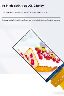 3.5 Inch IPS TFT Color Display Module 720(RGB)x1280 Resolution MIPI Interface ST7703 All View 410nits 10LEDS