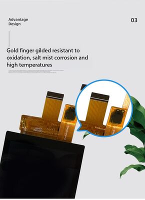 3.5 Inch 720(RGB)x1280 Resolution MIPI Interface IPS TFT LCD Module TFT Color Display for Medical Equipment