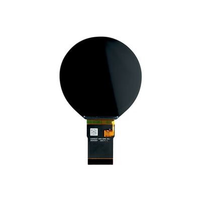 2.5 Inch Round TFT Display MIPI Interface ST7701S IC 500nits Brightness Circular TFT LCD Screen for Medical Equipment