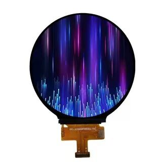 2.8 Inch Round TFT Display with MIPI/RGB Interface and ST7701S IC Circular TFT LCD Screen for Medical Equipment