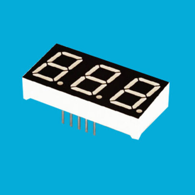 0,4 pouces Epaper Led Display White 3 Digit 7 Segment