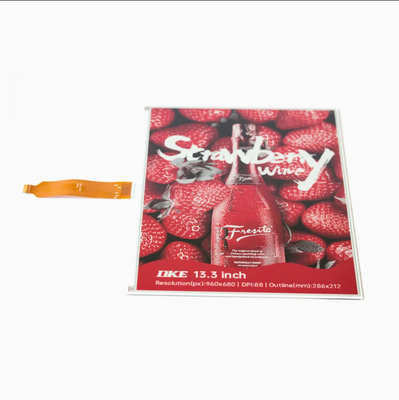 13.3 pouces Extra Grandes Tailles Panneau publicitaire en papier électronique Rapide rafraîchissement 4 couleurs Écran de papier électronique Couleur du module E-papier