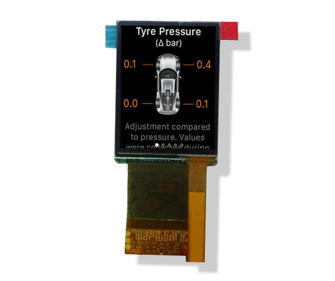 1Écran LCD AMOLED de 45 pouces avec 350 luminosité, résolution 272x340, 24 broches, interface MIPI, module d'affichage de petite taille avec fonctionnalité tactile