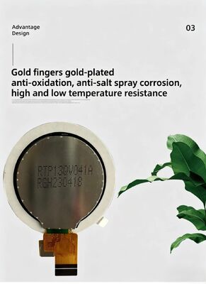 1.3 Inch TFT Color Display with240*240 Resolution and Touch Panel, 4-wire SPI  Interface, Driving IC GC9A01  All angle 2 Leds