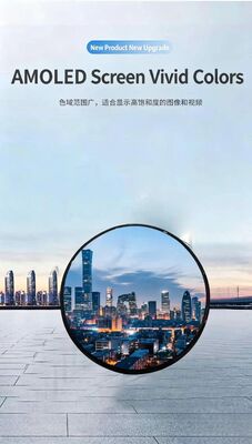 1.19 Inch Amoled Self-Luminous wide viewing Angle Display with390*390 Resolution, QSPI  Interface, Driving IC CO5300 Brightness 650cd