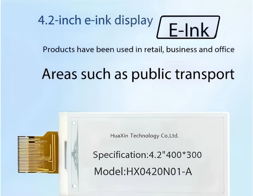 Écran E-paper de 4,2 pouces avec une résolution de 400x300 et un angle de vision de 180°