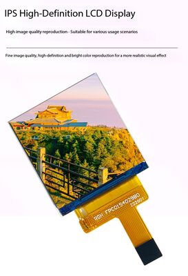 1Affichage IPS TFT de 54 pouces avec une résolution de 240x240 Interface RVB et une luminosité de 500 nits