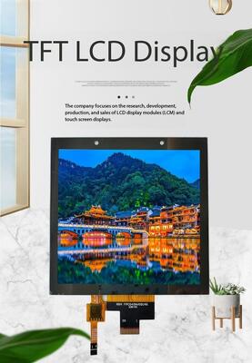 3Affichage couleur IPS TFT de 0,95 pouce avec interface MIPI de résolution 480*480 et luminosité de 400 nits