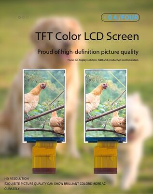 Écran IPS TFT de 2,7 pouces avec une résolution de 240x960 et une luminosité de 260 nits, interface RVB 8 bits