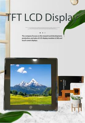 Écran TFT IPS haute luminosité de 3,4 pouces avec résolution 480 (RVB) x 480 et interface MIPI 550 nits ST7701SN-G5-1 IC 8LED Tous les appareils électroménagers intelligents