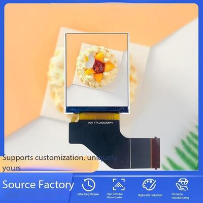 Écran TFT IPS de 1,8 pouces avec résolution 128 (RVB) x 160 ST7735S IC 320nits MCU 16 bits, interface numérique intelligente toutes vues