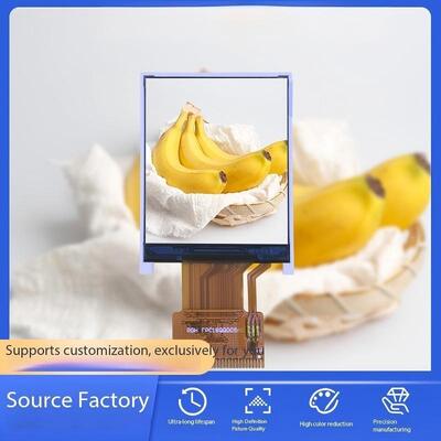 Écran TFT IPS de 1,8 pouces avec résolution 128 (RVB) x 160 ST7735S IC 300 nits MCU 8 bits, interface numérique intelligente toutes vues