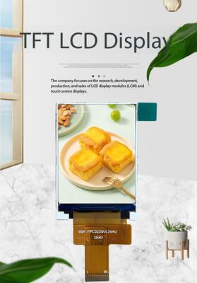 Écran TFT IPS de 2,0 pouces avec résolution 240 (RVB) x 320 ST7789V IC 320 nits RVB 8 bits, interface toutes vues, écran d'équipement médical