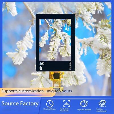 Écran couleur IPS TFT de 2,0 pouces avec résolution 240x320, puce ST7789V et interface MCU 6 bits, 480 nits, rétroéclairage 3 LED, module d'affichage TFT à angle de vision complet