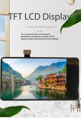 Écran couleur IPS TFT 2,8 pouces avec résolution TP 480 (RVB) x640 Interface IC ST7701S MIPI Luminosité 300 nits Toutes les vues 6 LED Communication numérique