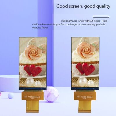 3.5 Inch IPS TFT Color Display Module 720(RGB)x1280 Resolution MIPI Interface ST7703 All View 410nits 10LEDS