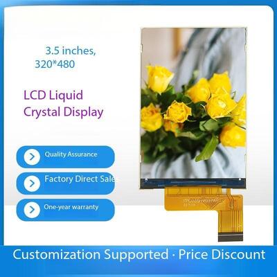 Module d'affichage couleur IPS TFT de 3,5 pouces avec interface MCU 8 bits, angle de vision complet et circuit intégré ST7796U pour applications industrielles